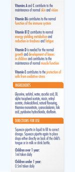 3x Multi-Vitamin Drops 25ML