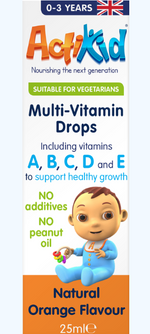 3x Multi-Vitamin Drops 25ML