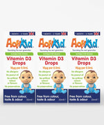 3x Vitamin D3 Drops 30ML