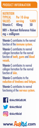 ActiKid® Vitamin C Drops 15ML